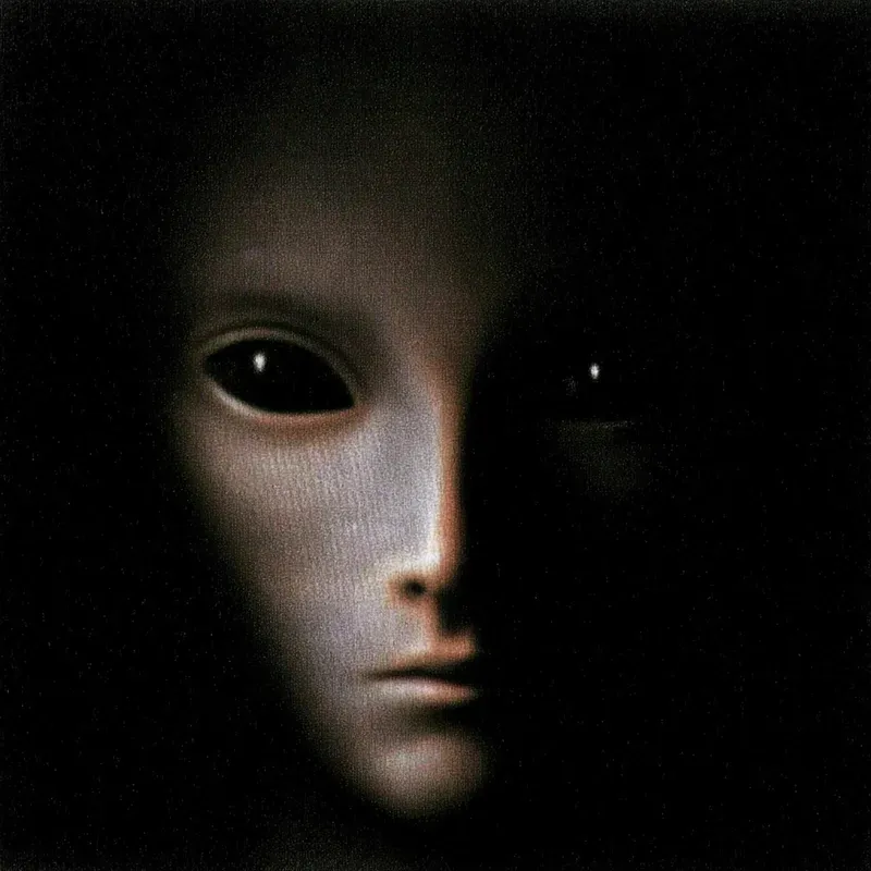 Mysterious Faces Among Shadows