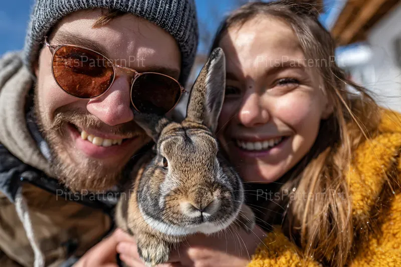 Couples Showcasing Pets In Pure Joy Photos
