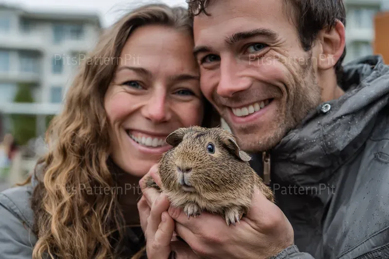 Couples Showcasing Pets In Pure Joy Photos