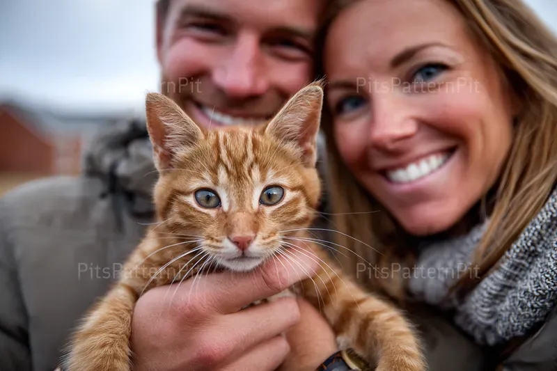 Couples Showcasing Pets In Pure Joy Photos
