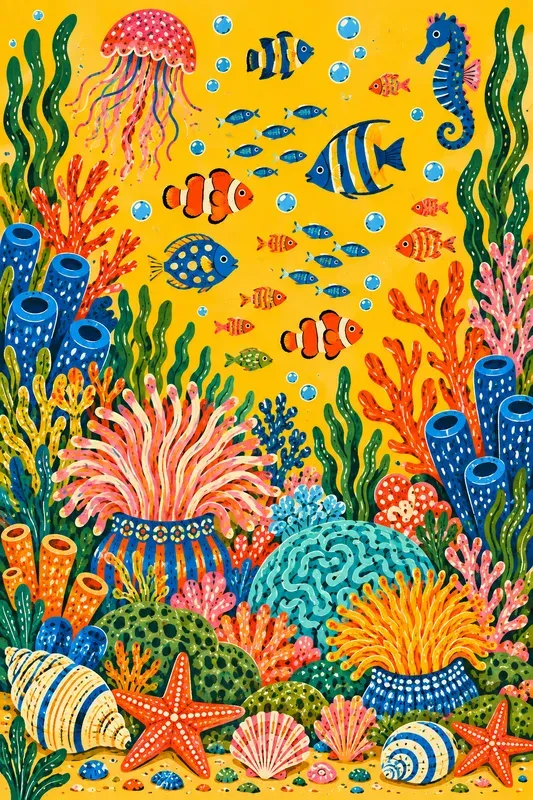Whimsical Botanical Art