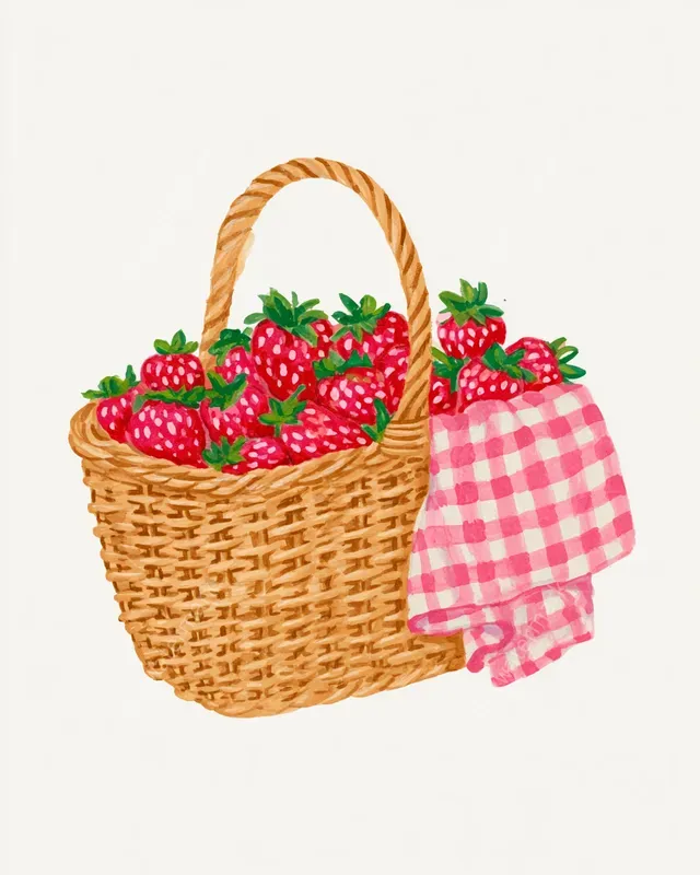 Soft Cottagecore Summer Cliparts