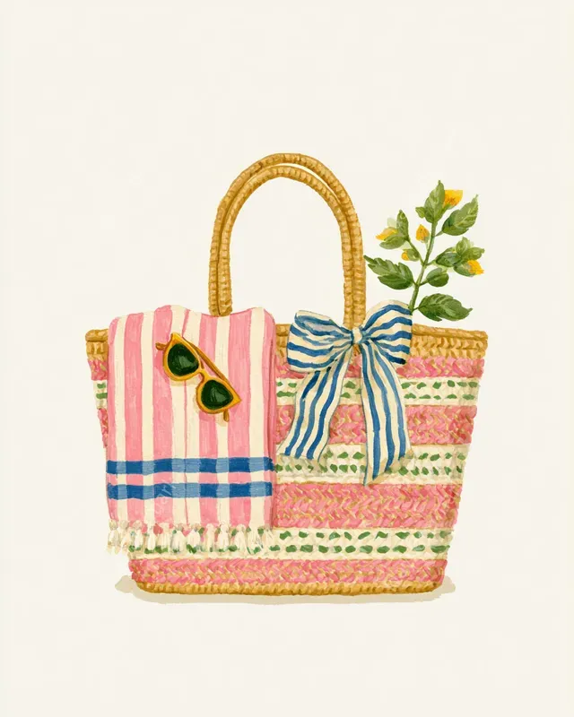 Soft Cottagecore Summer Cliparts