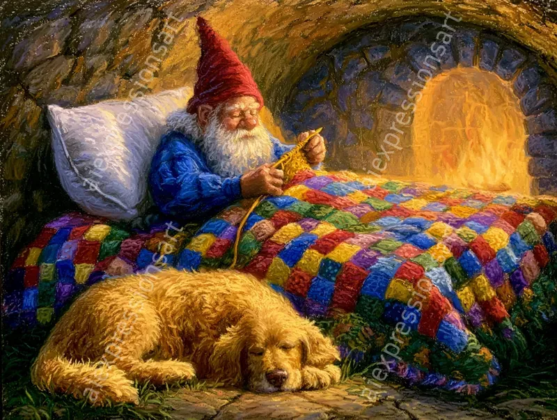Cozy Fantasy Soft Pastel Storybook Art