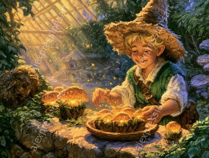 Cozy Fantasy Soft Pastel Storybook Art