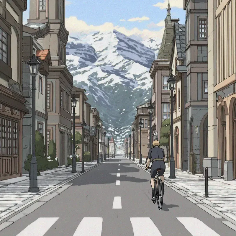 Cinematic Slice Of Life Anime Style