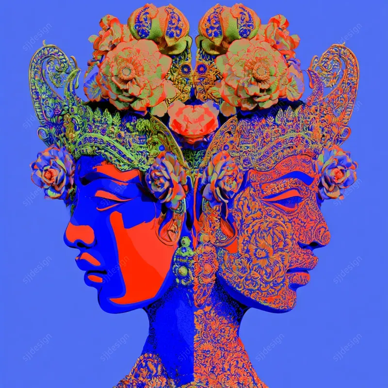 Psychedelic Baroque Illustrations
