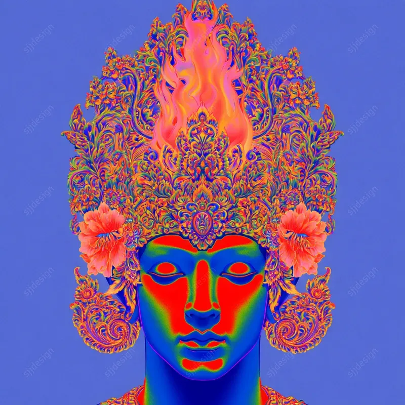 Psychedelic Baroque Illustrations