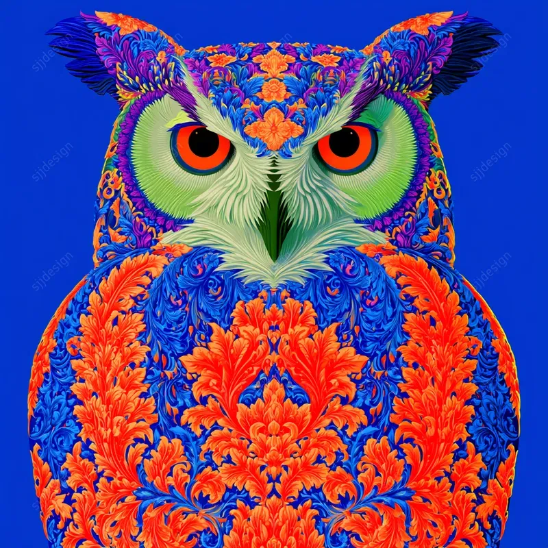 Psychedelic Baroque Illustrations