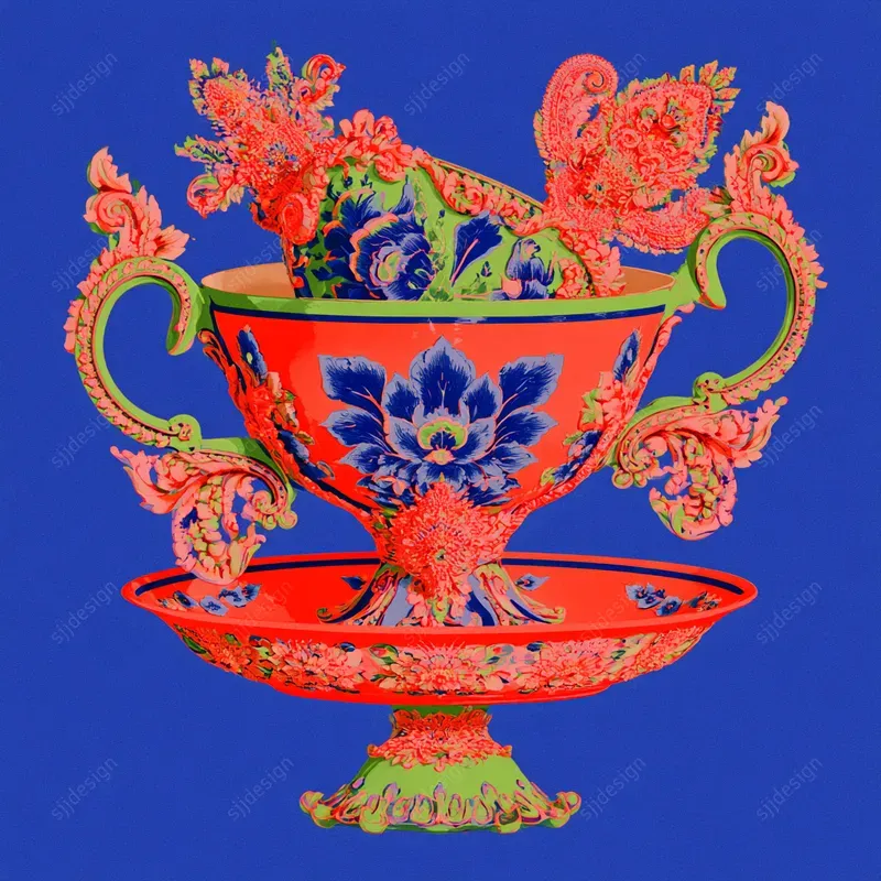 Psychedelic Baroque Illustrations