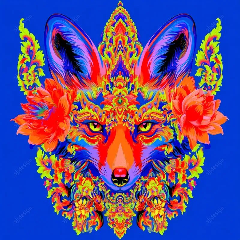 Psychedelic Baroque Illustrations