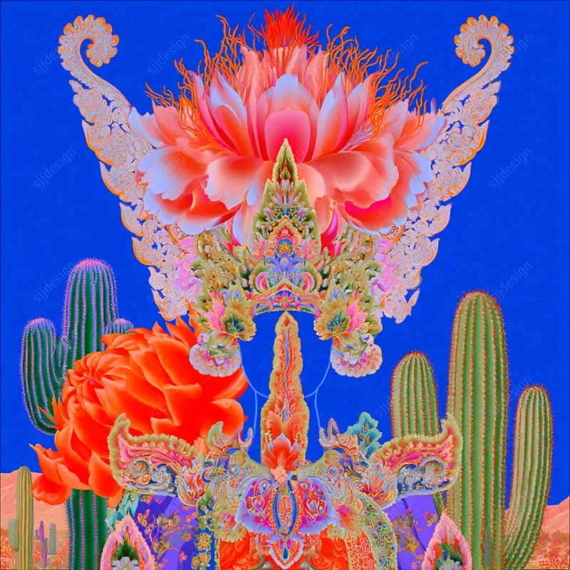 Psychedelic Baroque Illustrations