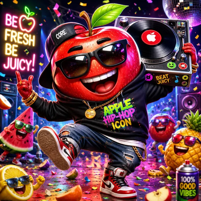 Funky Fruit Party Mascots