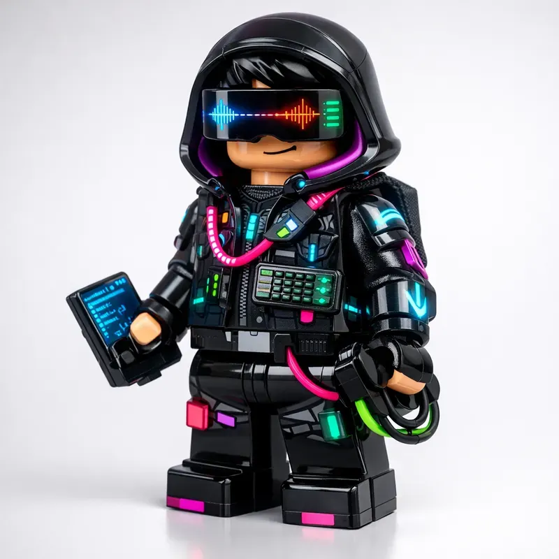 Legostyle Character Portrait Generator