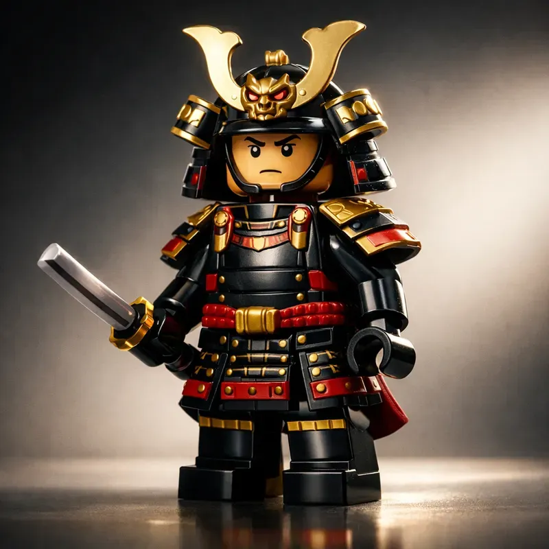 Legostyle Character Portrait Generator