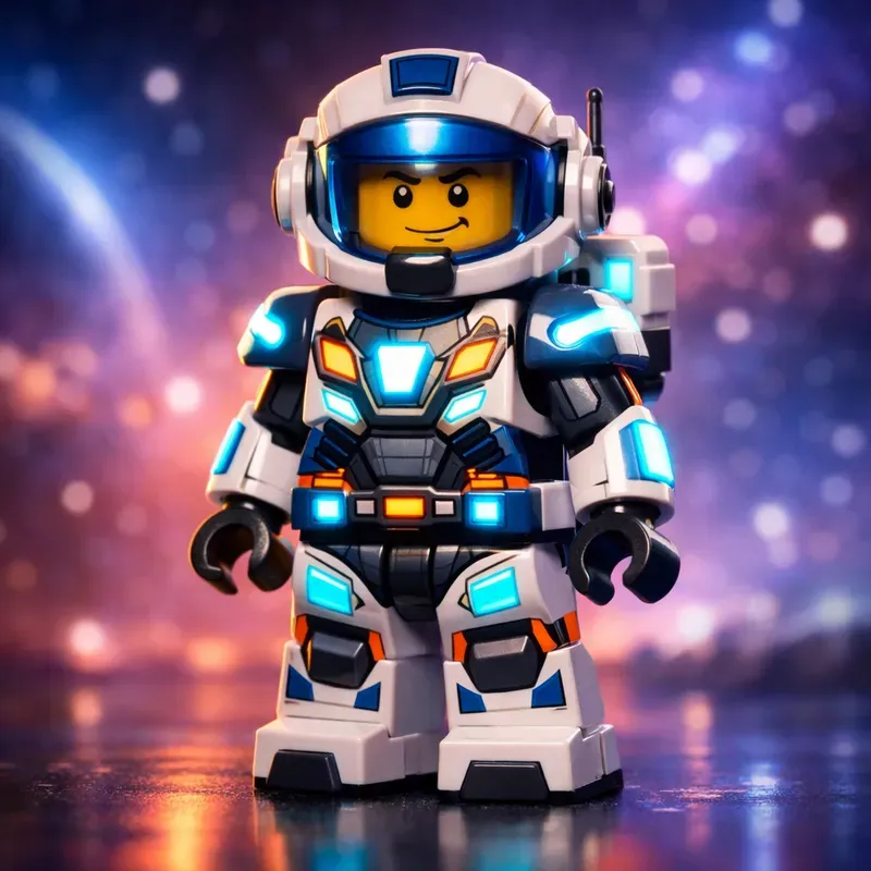 Legostyle Character Portrait Generator