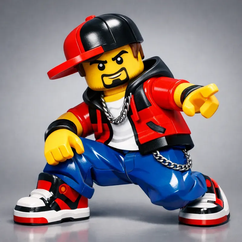 Legostyle Character Portrait Generator