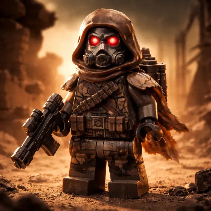 Legostyle Character Portrait Generator