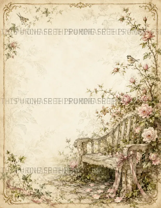 Secret Garden Journal Pages
