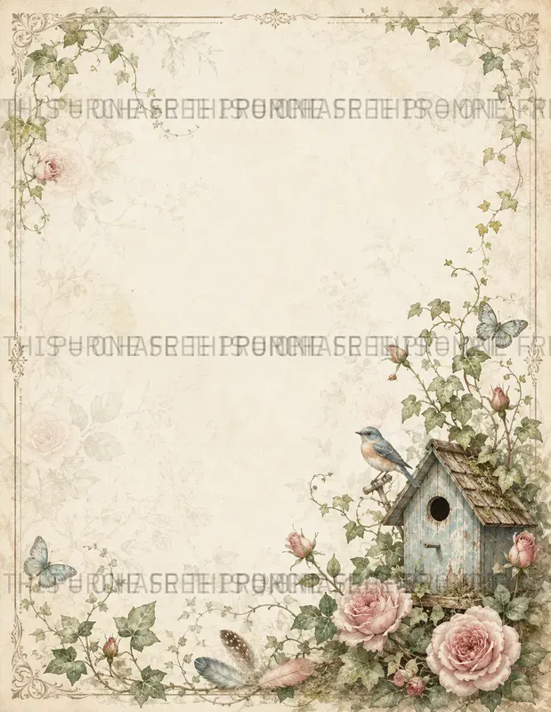 Secret Garden Journal Pages