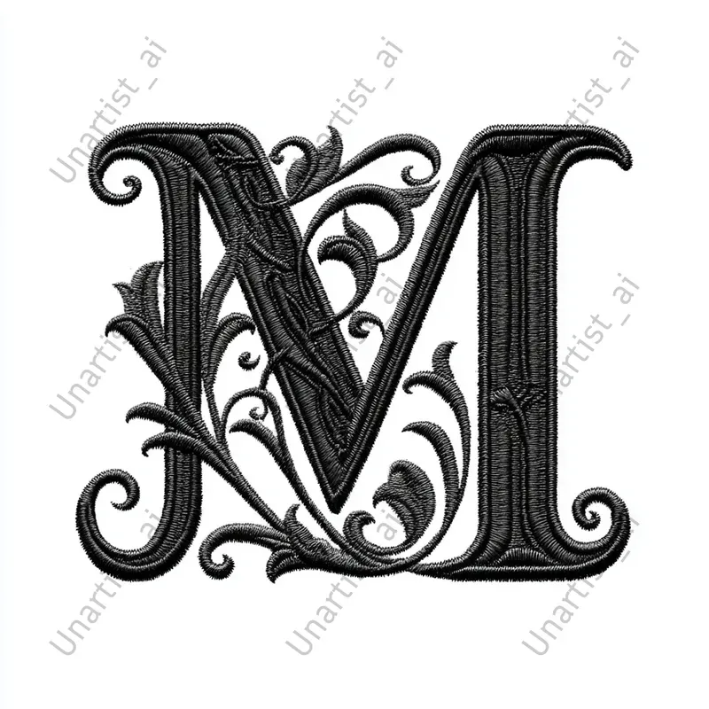 Elegant Monogram Alphabets