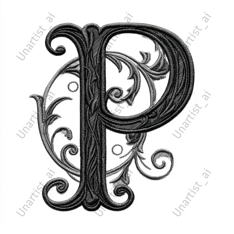 Elegant Monogram Alphabets