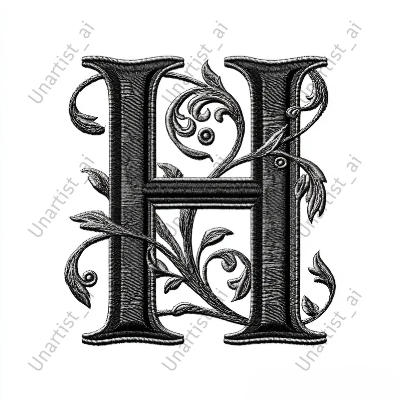 Elegant Monogram Alphabets