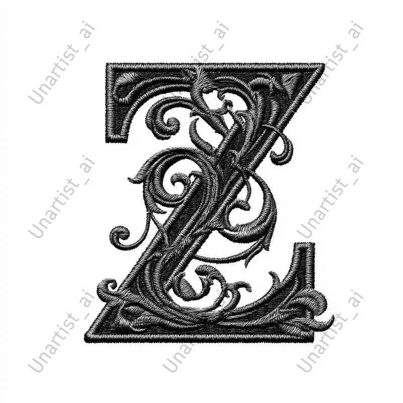 Elegant Monogram Alphabets