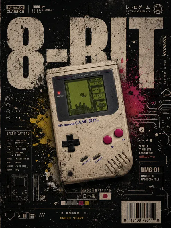 Retro Console Spec Posters
