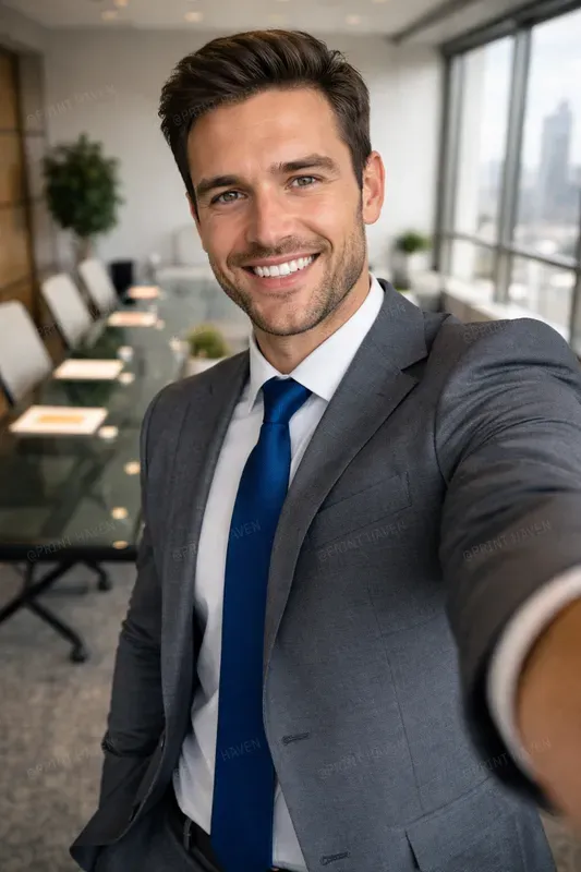 Professional Office Selfie Photos