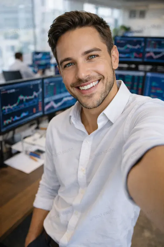 Professional Office Selfie Photos