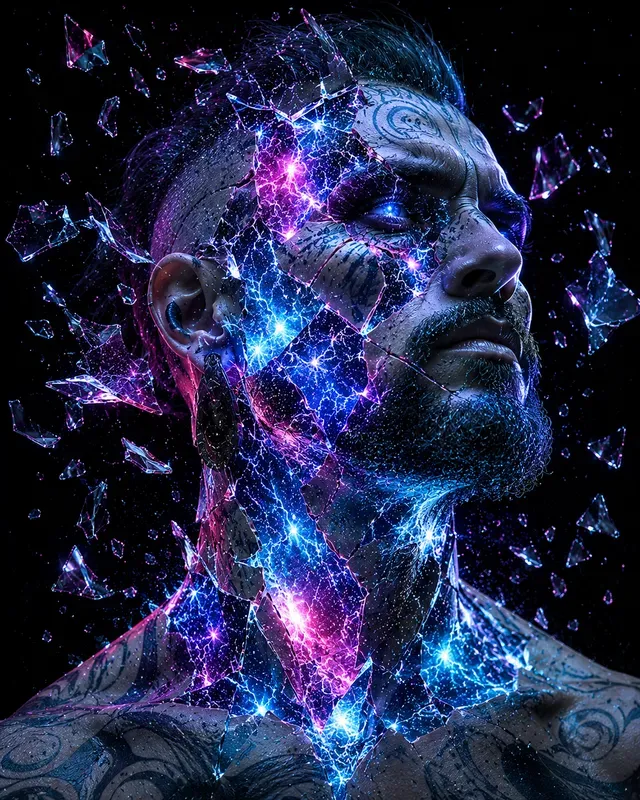 Shattered Cosmic Faces