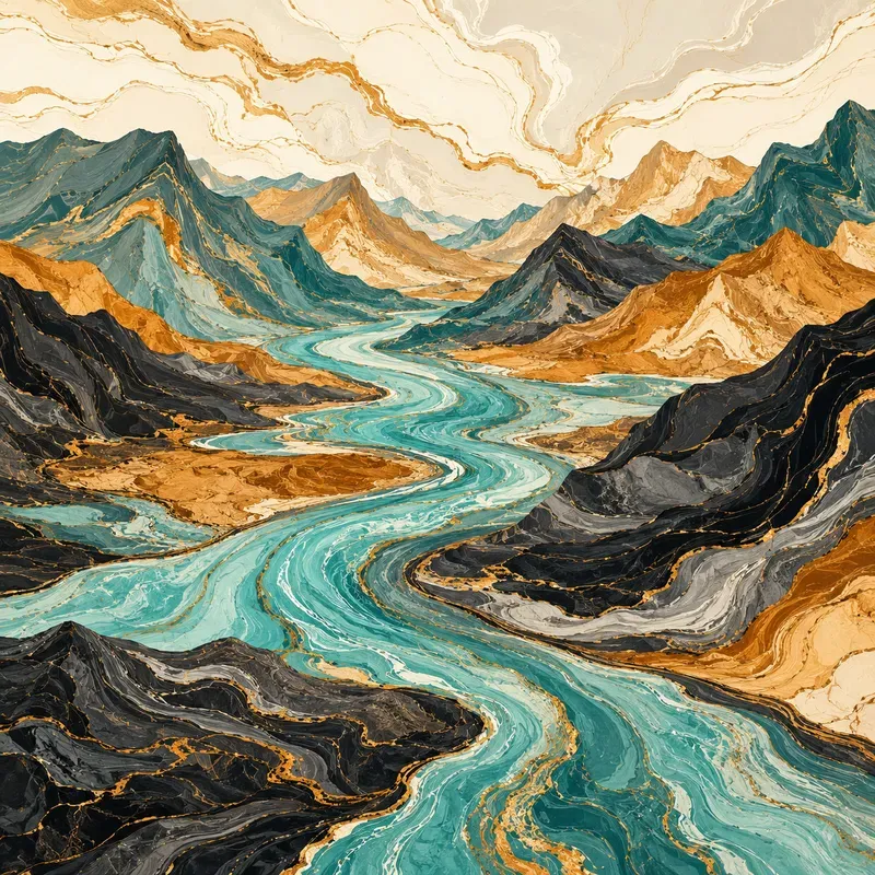 Surreal Topographical Views