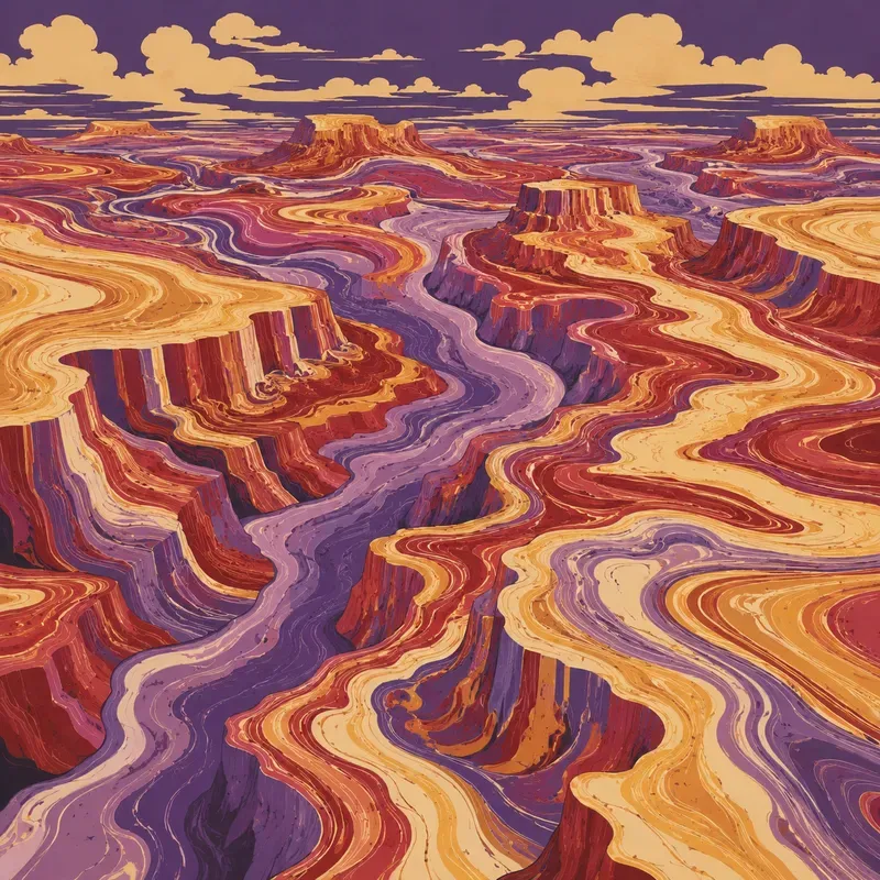 Surreal Topographical Views