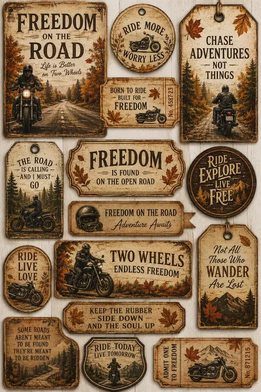 Rustic Adventure Tag Collections