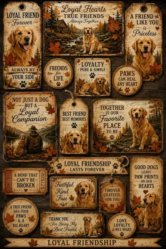 Rustic Adventure Tag Collections