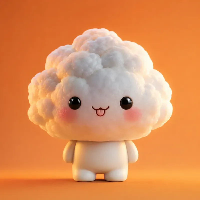 3D Kawaii Macro Toy Characters