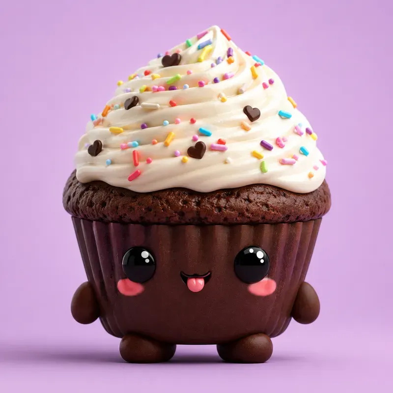 3D Kawaii Macro Toy Characters