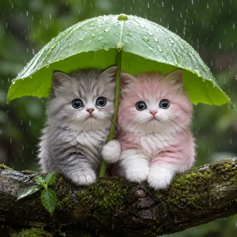The Fluffy Guardians Of The Rain Master