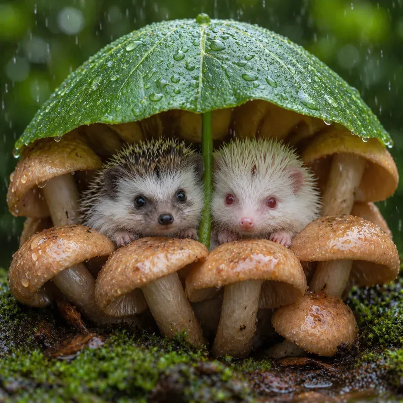 The Fluffy Guardians Of The Rain Master
