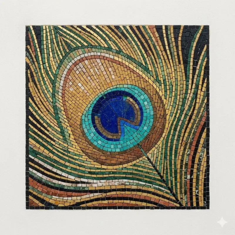 Macro Animal Mosaic Opera Vermiculata
