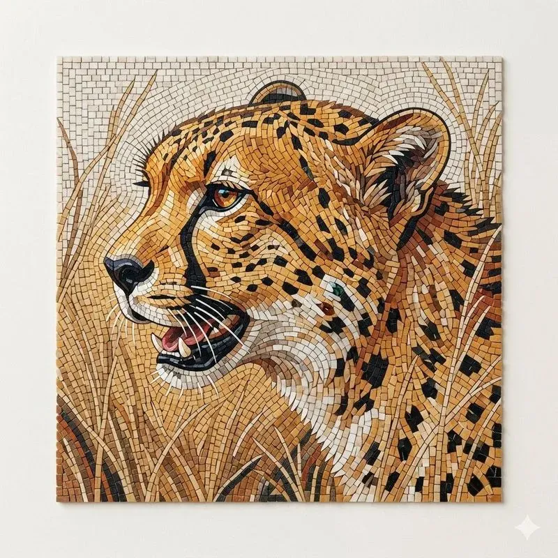 Macro Animal Mosaic Opera Vermiculata