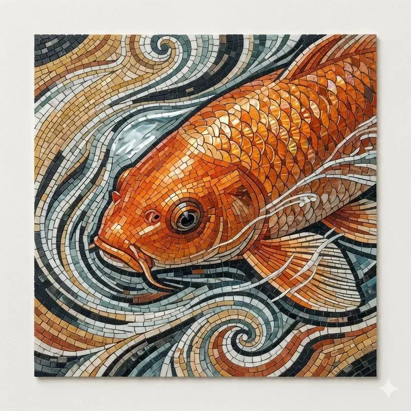 Macro Animal Mosaic Opera Vermiculata