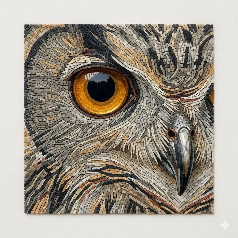 Macro Animal Mosaic Opera Vermiculata