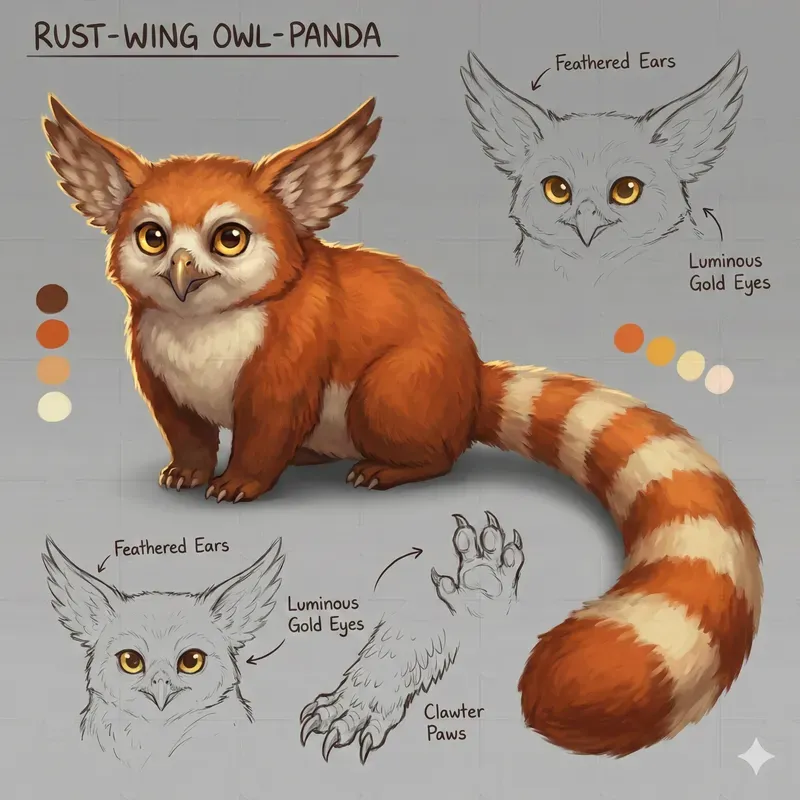 Digital Concept Art Character Sheets