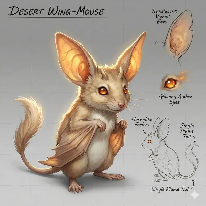 Digital Concept Art Character Sheets