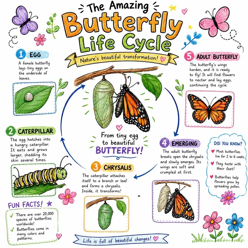 Educational Doodle Infographic Generator