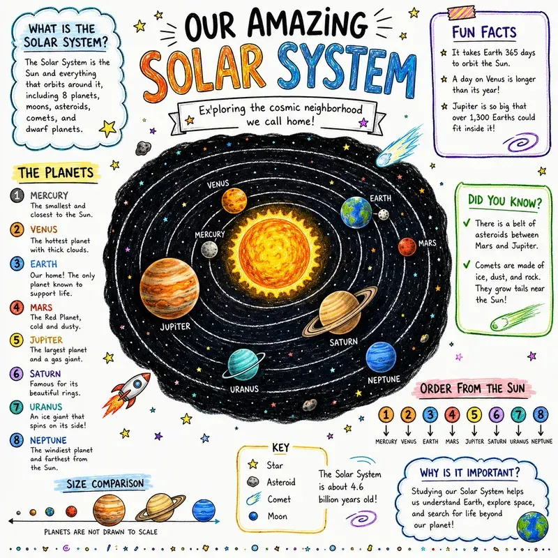 Educational Doodle Infographic Generator