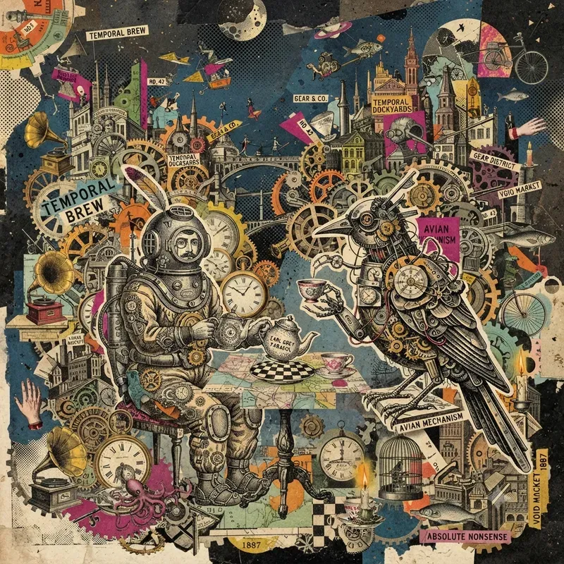 Dadaist Style Collages