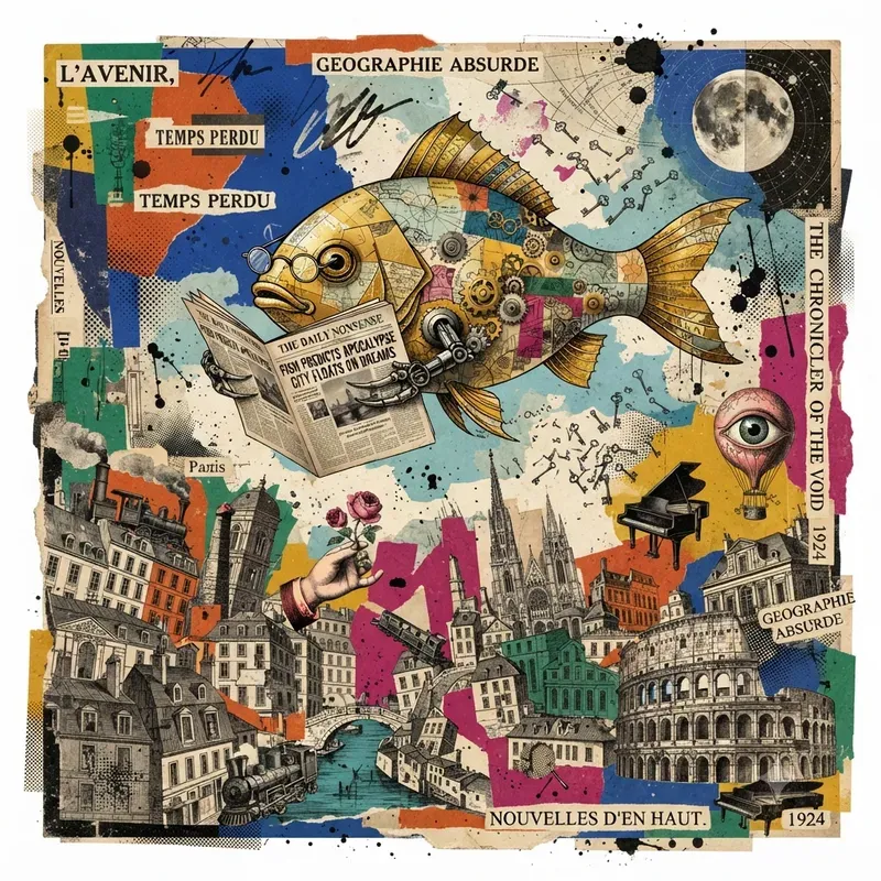 Dadaist Style Collages
